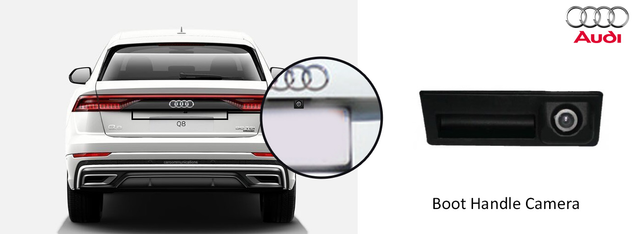 Q8 reversing rear view camera